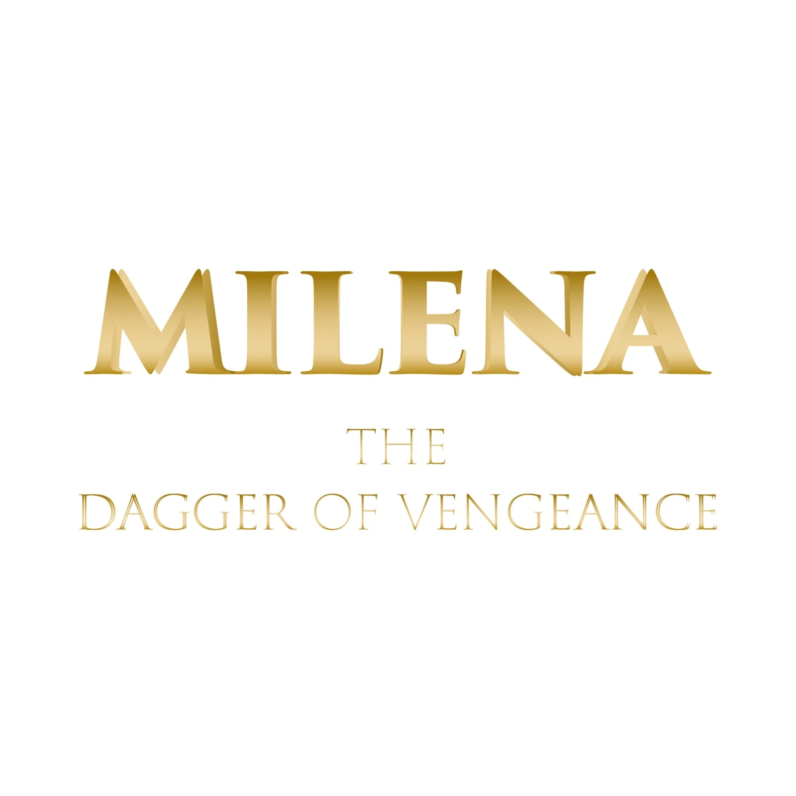Milena house mark — Gold · Emblem